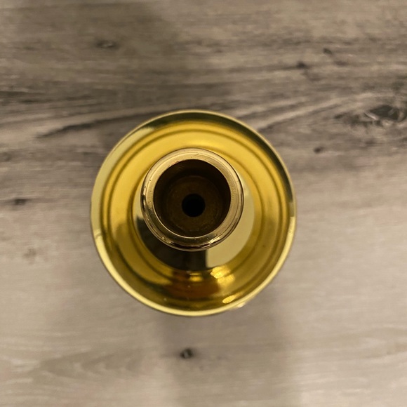 VINTAGE BALDWIN Solid Brass Candlestick Forged in America - Picture 6 of 7